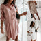 Blusa Elegante con Botones y Lazo en la Cintura