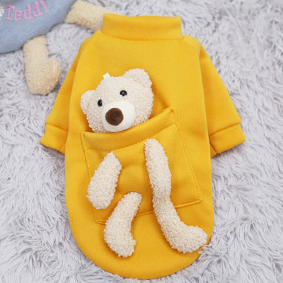 Suéter Adorable para Mascotas Pequeñas - Diseño Osito Teddy - Image 10