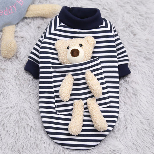 Suéter Adorable para Mascotas Pequeñas - Diseño Osito Teddy - Image 2