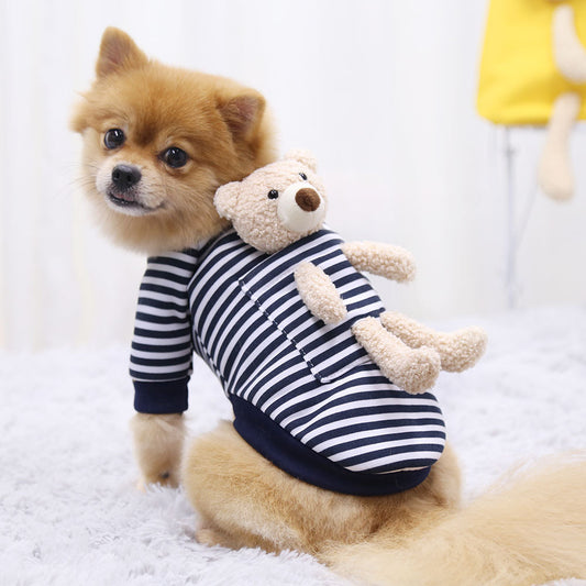 Suéter Adorable para Mascotas Pequeñas - Diseño Osito Teddy
