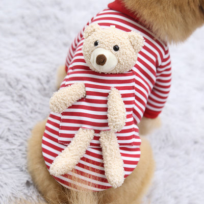 Suéter Adorable para Mascotas Pequeñas - Diseño Osito Teddy - Image 3