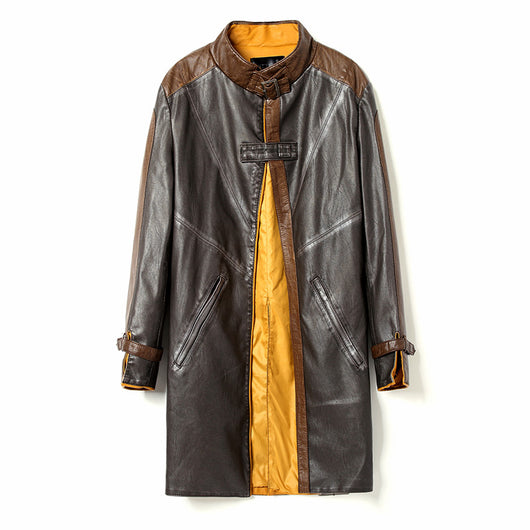 Chaqueta Impermeable de Cuero Sintético para Disfraz Dog Brother - Otoño e Invierno - Image 8