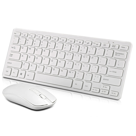 Teclado y Ratón Inalámbricos Chocolate