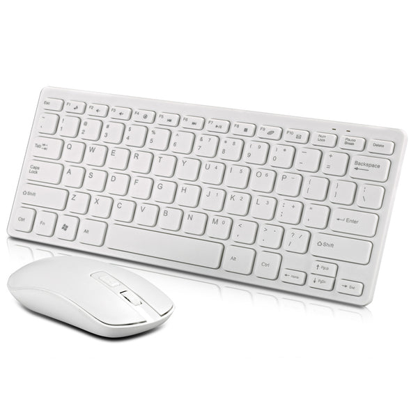 Teclado y Ratón Inalámbricos Chocolate