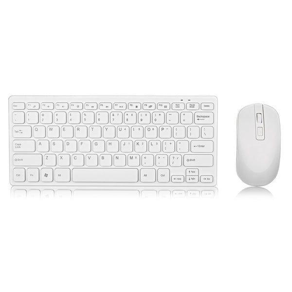 Teclado y Ratón Inalámbricos Chocolate