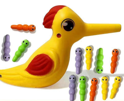 Juego Magnético Educativo Pájaro Carpintero - Alimentar Gusanos - Image 5