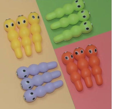 Juego Magnético Educativo Pájaro Carpintero - Alimentar Gusanos - Image 3