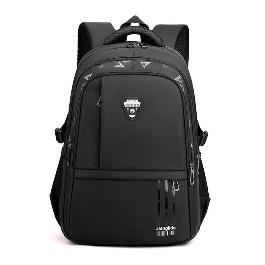 Mochila Escolar Oxford para Niños y Adolescentes - Negra de Gran Capacidad - Image 7