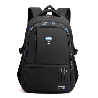 Mochila Escolar Oxford para Niños y Adolescentes - Negra de Gran Capacidad - Image 10