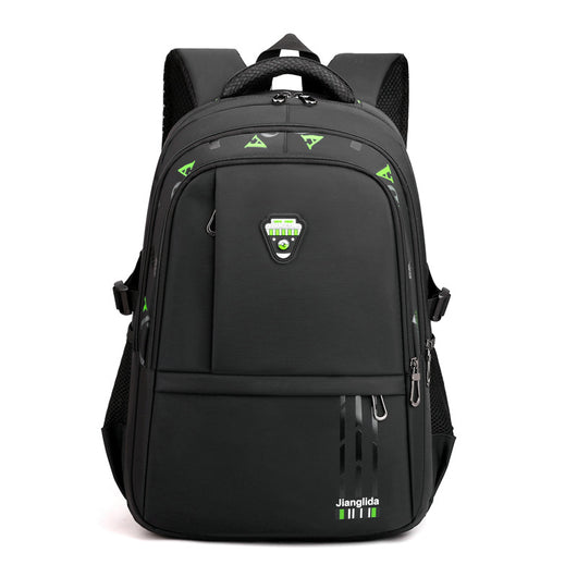 Mochila Escolar Oxford para Niños y Adolescentes - Negra de Gran Capacidad - Image 3