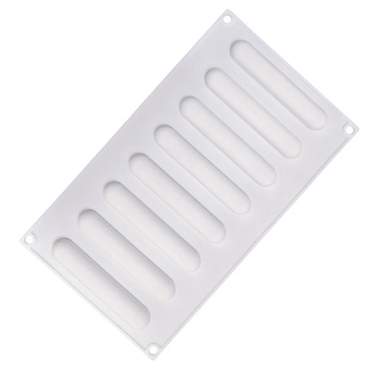 8 Moldes de Silicona Ovalados para Mousse, Postres y Chocolate