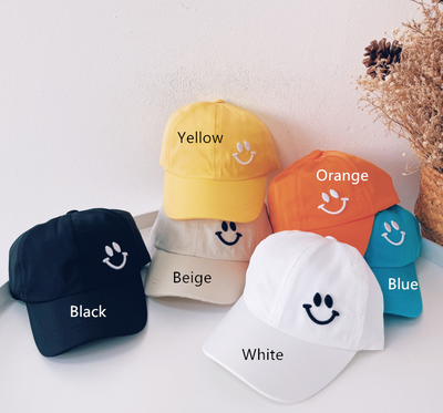 Gorra de Béisbol Infantil con Bordado de Carita Feliz y Dibujos Animados - Image 5