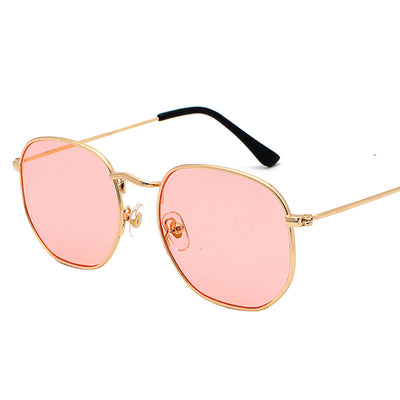 Gafas de Sol Metálicas Estilo Literario para Hombre - Image 7