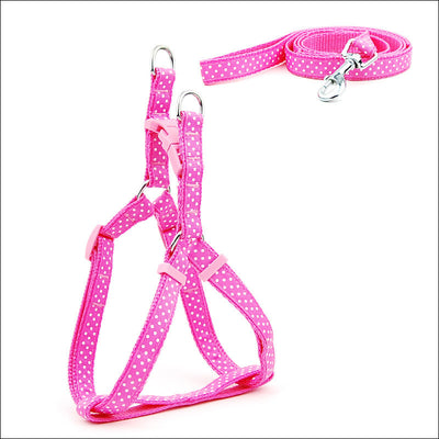 Arnés Pechera para Perros Pequeños y Medianos con Estampado de Lunares - Image 5