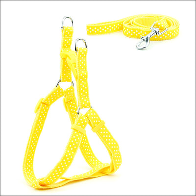 Arnés Pechera para Perros Pequeños y Medianos con Estampado de Lunares - Image 3
