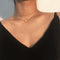 Collar Choker Dorado de Dos Capas - Joyería Moderna para Mujeres