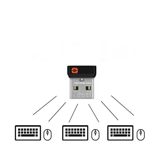 Receptor USB Inalámbrico Youlian para Teclado y Ratón - Image 6