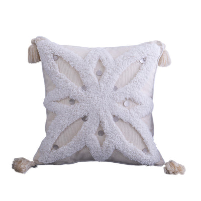 Funda de Cojín Bohemio con Borlas Elegantes 45x45cm y 30x50cm - Image 11