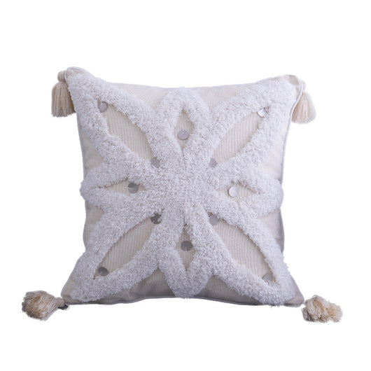 Funda de Cojín Bohemio con Borlas Elegantes 45x45cm y 30x50cm - Image 11