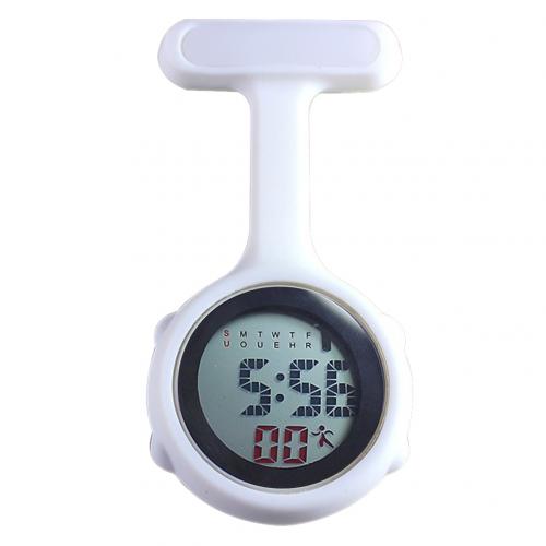 Reloj de Bolsillo Enfermera Digital Silicona Silencioso con Pantalla Luminosa
