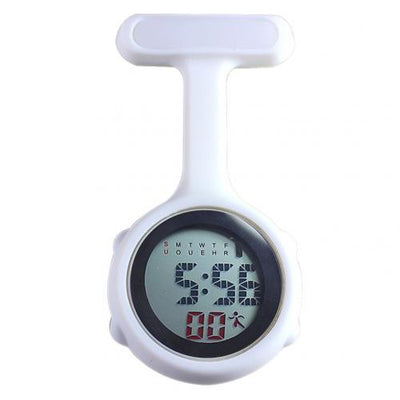 Reloj de Bolsillo Enfermera Digital Silicona Silencioso con Pantalla Luminosa