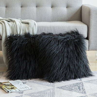 Funda de Almohada Estilo Playa con Lana Sintética Degradada y Efecto Abrazo - Image 12