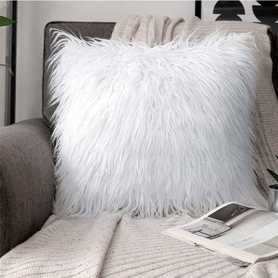 Funda de Almohada Estilo Playa con Lana Sintética Degradada y Efecto Abrazo - Image 18