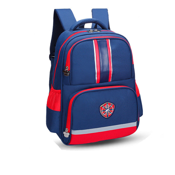 Mochila Escolar Estilo Británico para Niños 6-12 Años
