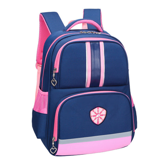Mochila Escolar Estilo Británico para Niños 6-12 Años