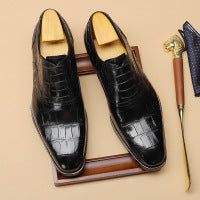 Zapatos de Cuero Artesanales con Cordones para Hombre - Image 2
