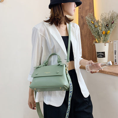 Bolsa de Hombro Retro Texturizada Estilo Japón y Corea del Sur - Image 16