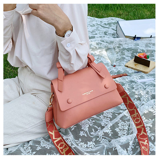 Bolsa de Hombro Retro Texturizada Estilo Japón y Corea del Sur - Image 9