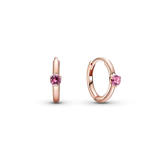 Aretes de Plata 925 Gota de Agua Oro Rosa - Diseño Minimalista Elegante - Image 6