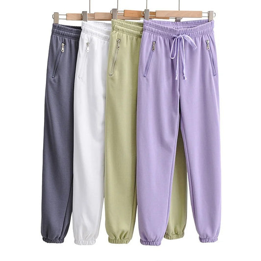 Pantalones de Chándal con Cintura Elástica y Cordón
