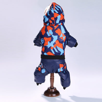 Abrigo Camuflado con Capucha para Mascotas - Otoño e Invierno - Image 5
