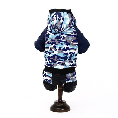 Abrigo Camuflado con Capucha para Mascotas - Otoño e Invierno - Image 3