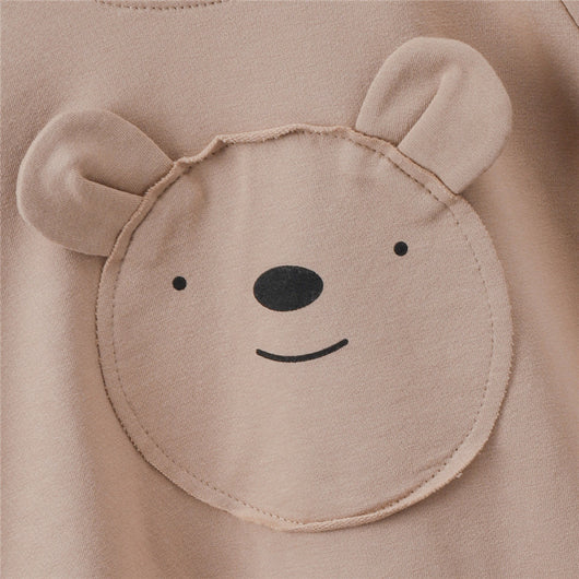 Pijama Enterizo con Capucha Osito de Algodón para Bebé - Image 17