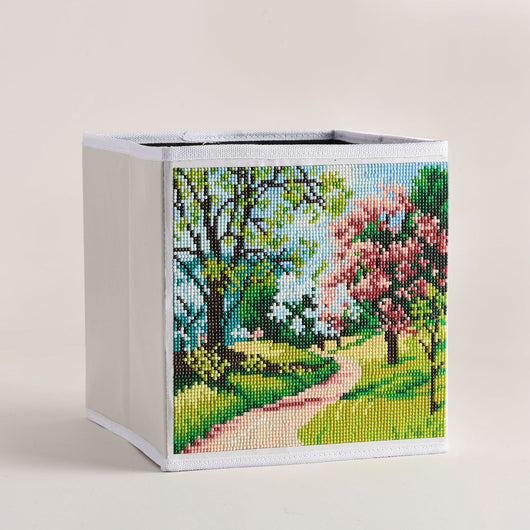 Caja de Almacenamiento Diamante para Cubo Rubik con Perforación de Resina - Image 10