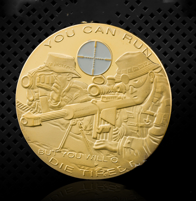 Moneda Conmemorativa Bañada en Oro - Insignia Coleccionable Premium - Image 7