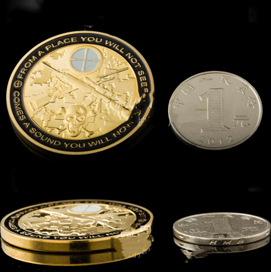 Moneda Conmemorativa Bañada en Oro - Insignia Coleccionable Premium - Image 9