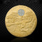 Moneda Conmemorativa Bañada en Oro - Insignia Coleccionable Premium