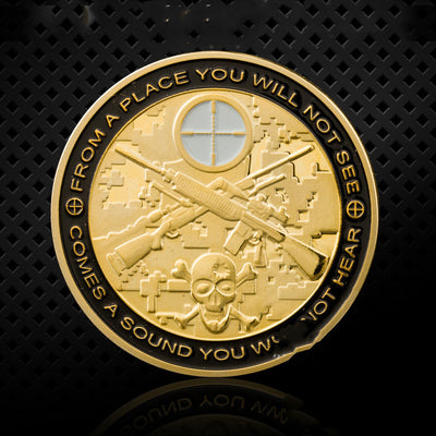 Moneda Conmemorativa Bañada en Oro - Insignia Coleccionable Premium - Image 3
