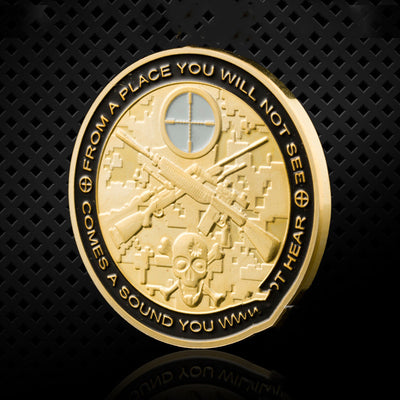 Moneda Conmemorativa Bañada en Oro - Insignia Coleccionable Premium - Image 5
