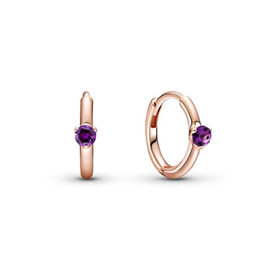 Aretes de Plata 925 Gota de Agua Oro Rosa - Diseño Minimalista Elegante - Image 7