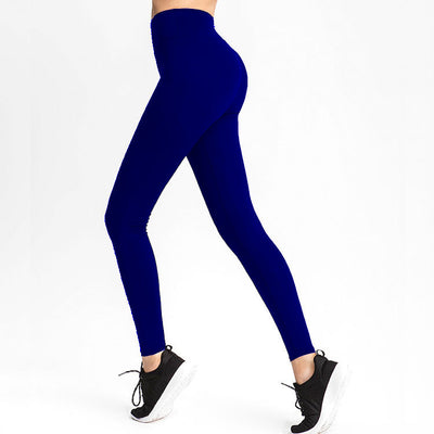 Pantalones Yoga Cintura Alta Deportivos de Colores Sólidos Estilo Europeo - Image 15
