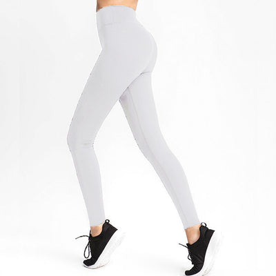 Pantalones Yoga Cintura Alta Deportivos de Colores Sólidos Estilo Europeo - Image 13