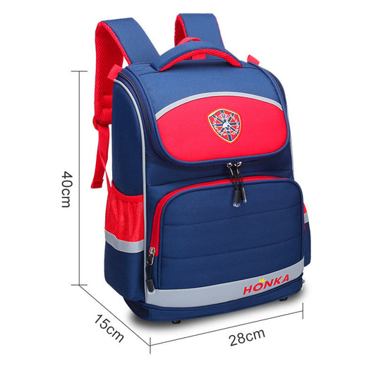 Mochila Escolar Espacial para Primaria - Diseño Moderno y Funcional