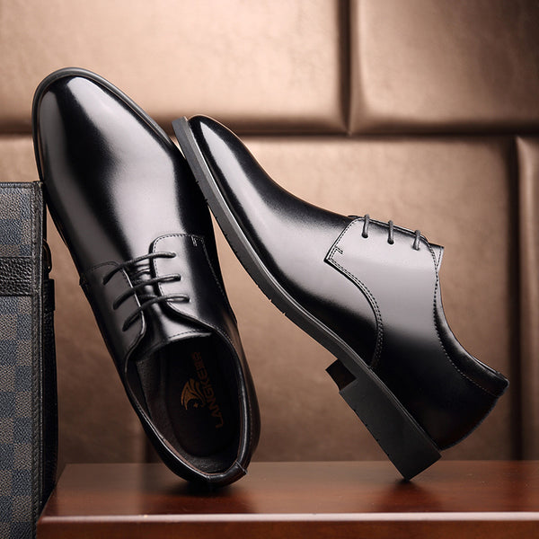 Zapatos de Cuero Genuino para Hombre Estilo Ejecutivo Tallas 38-47