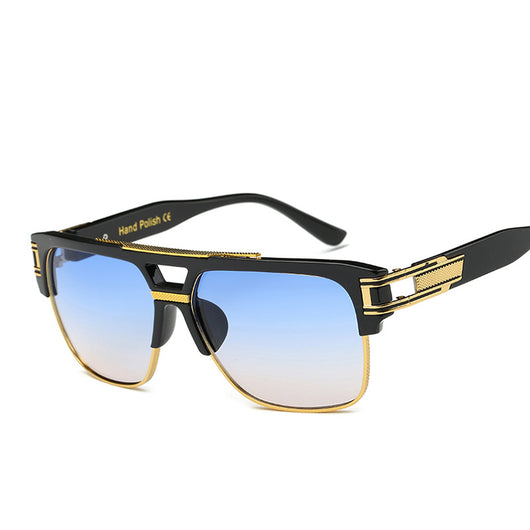 Gafas de Sol Marco Extragrande Tendencia Europa y América - Image 4