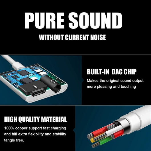 Adaptador de Audio USB-C a 3.5mm con DAC Hi-Fi - Image 12